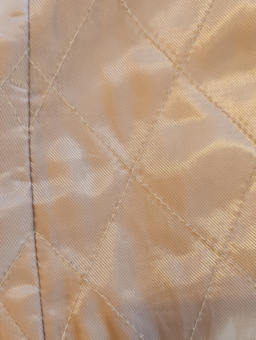 Vince Camuto Asymmetrical Zip Belted Trench Coat - Tan / Camel - Picture 12 of 14